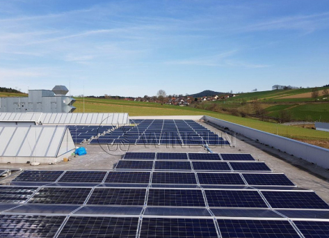 Système de montage solaire lesté de 200 kW en Irlande